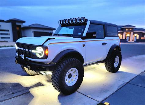 2022 "Heritage Edition" White 2 Door Bronco Build | Bronco6G - 2021+ Ford Bronco & Bronco Raptor ...