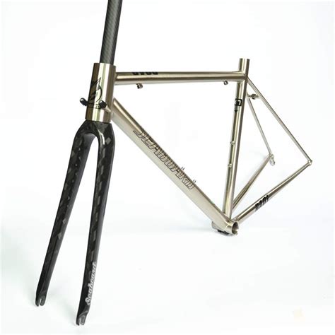 Seaboard Cr Mo Steel Road Bike Frame Carbon Fork 700c | Desertcart INDIA