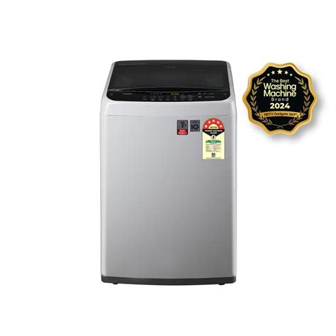 LG 7Kg Top Load Washing Machine, Smart Inverter Motor, Middle Free Sil