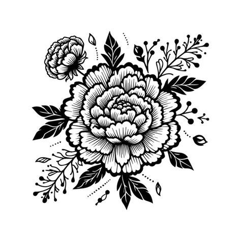 Flower art design | Premium AI-generated vector