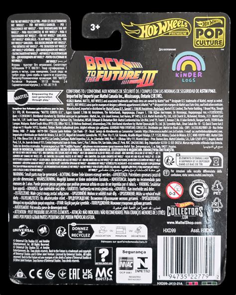 Premium Hot Wheels 'Back To The Future' Part III Time Machine 50's ...