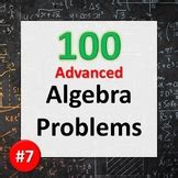 Image result for Advanced Algebra Problems