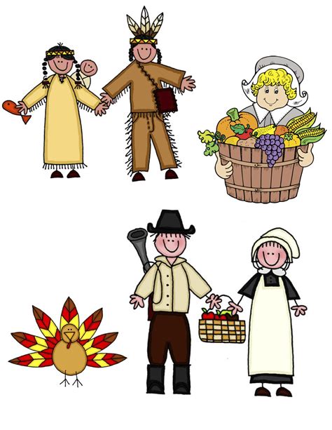 Pilgrim Clip Art For Kids