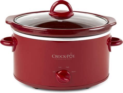 Amazon.com: Crock-Pot Small 4 Quart Manual Slow Cooker and Food Warmer ...