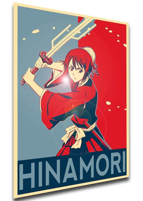 Wall Art Poster Bleach Propaganda Momo Hinamori Size A3 (30cm x 42cm ...
