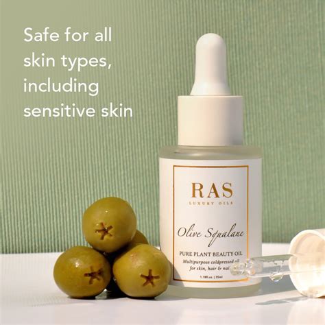 Olive Squalane Pure Plant Beauty Oil – RAS Luxury Skincare