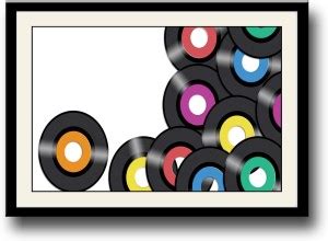 Vinyl Records Fine Art Print - Music posters in India - Buy art, film ...