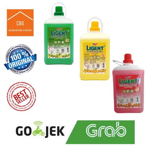 Jual YURI LIGENT JERIGEN 3.7 LITER Cairan Sabun Cuci Piring ...