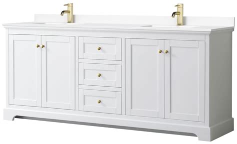 Buy Wyndham Collection Wcv232380d-Vca-Mxx Avery 80 Free Standing Double ...