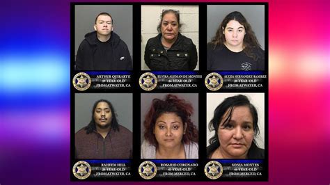 6 arrested, accused of helping inmates escape from Merced County Jail