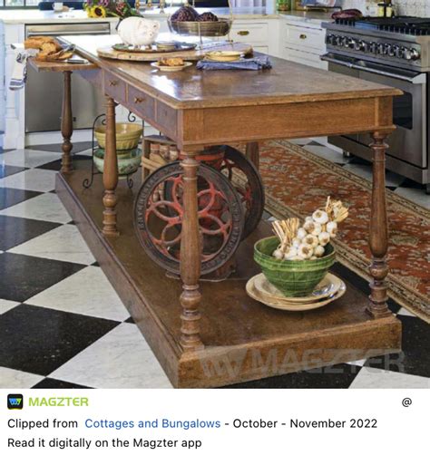 Kitchen Island Vintage