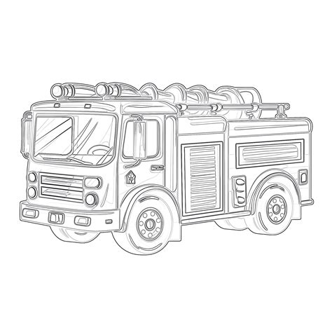 Fire Trucks Coloring Pages: A Fun and Educational Activity for Kids