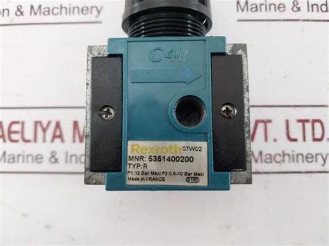Rexroth 5351400200 Pressure Regulator 12 Bar Maxi – Aeliya Marine