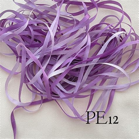 手染めシルクリボン4mm×10m乱＊PE12＊ | Mam's Heart