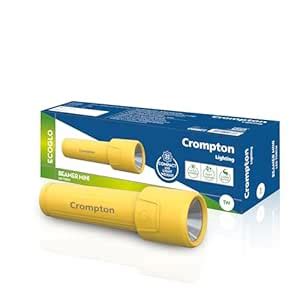 Crompton Rakshak Ultra 4W LED Torch Light | Dual Mode Torch & Lantern ...