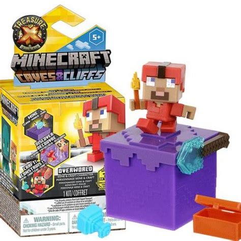 Jual Treasure x Minecraft Cave Cliffs Overworld Pack Original - Kota ...