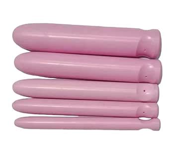 Medical Dilators Set Pink for women girls Pelvic Floor Muscle Tension ...