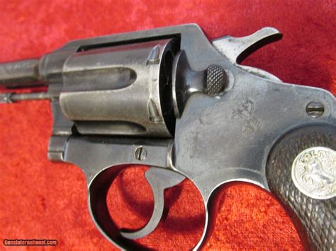 Colt Police Positive Special in 32-20 wcf 6-shot revolver (Manu. 1926)