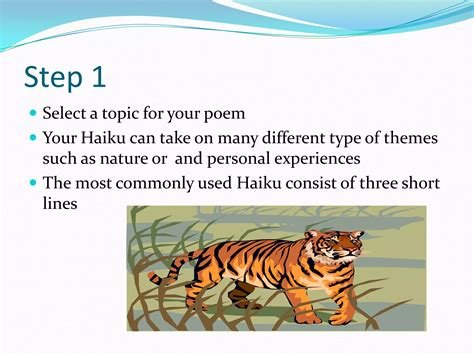 How to write a haiku | PPTX