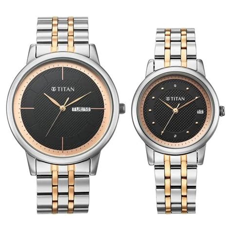 Titan 19672967KM01 Bandhan Eternal Pair Watch for Couples