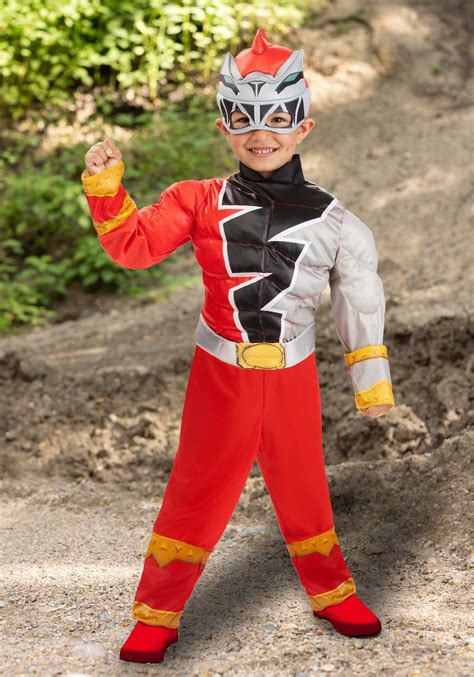 Power Rangers Dino Fury Red Ranger Toddler Costume