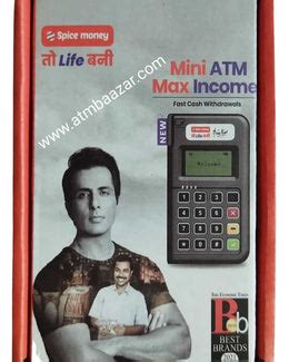 Spice Money Mini/Micro ATM MoreFun - MP63 – ATMBAAZAR