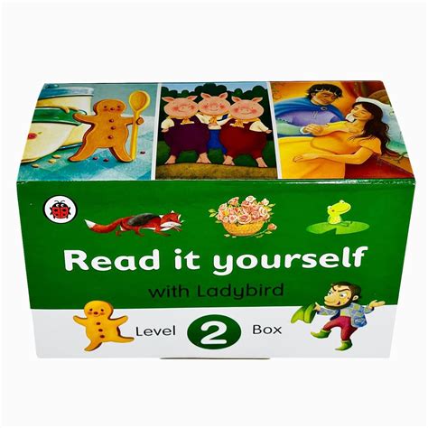 Ladybird Read It Yourself Tuck Box Level 2: 10 Books Box Set (Beauty ...