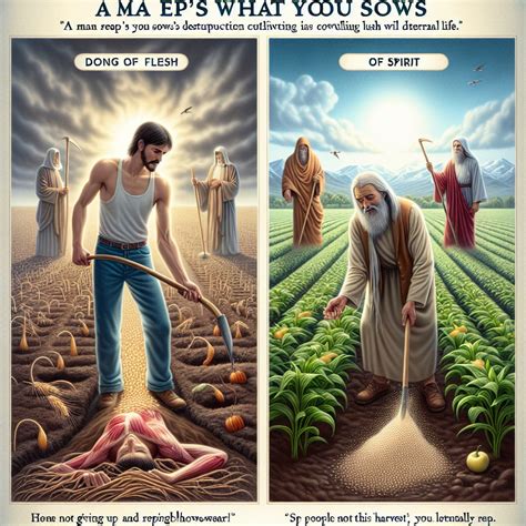 Galatians 6:7-10 Devotional: The Harvest of Our Actions: Sowing and ...