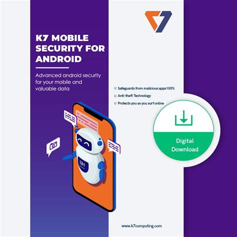 K7 Security Mobile - Android 1 User 1 Year (Email Delivery - No CD ...