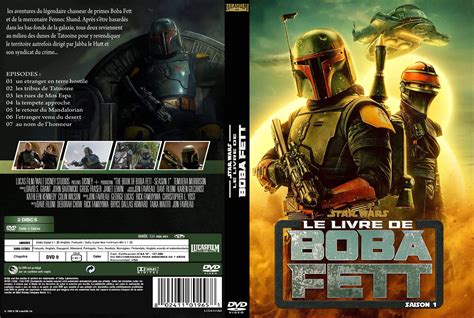 Jaquette DVD de Star Wars Le Livre de Boba Fett Saison 1 custom ...