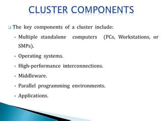 Computer Cluster Benefits 的图像结果