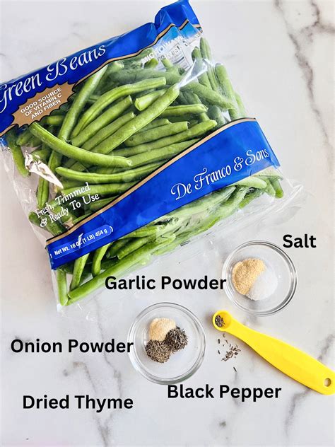 Seasoning for Green Beans - The Short Order Cook