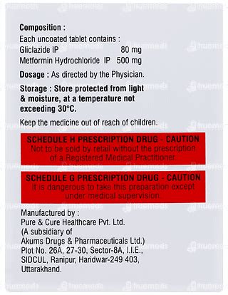 Gliclanux M 80 Tablet: Uses, Side Effects, Price & Substitutes