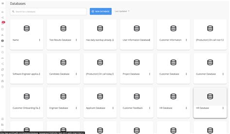 Creating a New Database 的图像结果