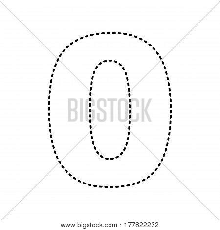 Image result for Number 0 Sign Design Template Element Black Vector Image