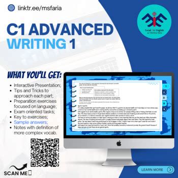 C1 Advanced - Writing Paper Interactive - explanation & tips | TPT