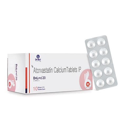 DRLIPID-20 Tablets Dr Best Pharmaceutical Pvt. Ltd.