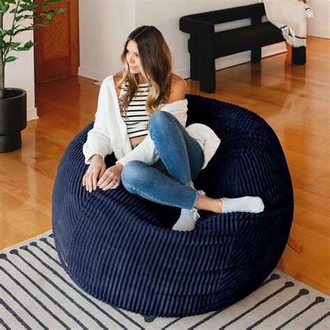Fuf® Large Foam Filled Bean Bag Chair for Adults | Big Joe® Bean Bags