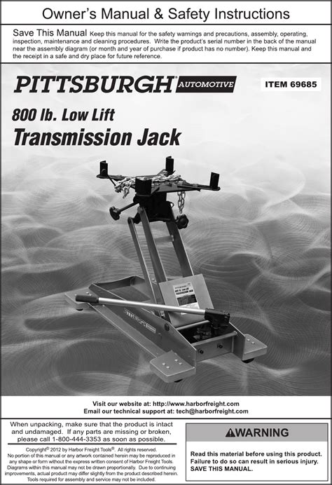 Using Harbor Freight Transmission Jack at William Stork blog