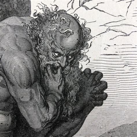 1860s Dante's Inferno Original Book Page * Engraving by Gustave Doré (1 ...