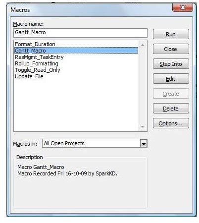 Image result for MS Project Macro Tutorial