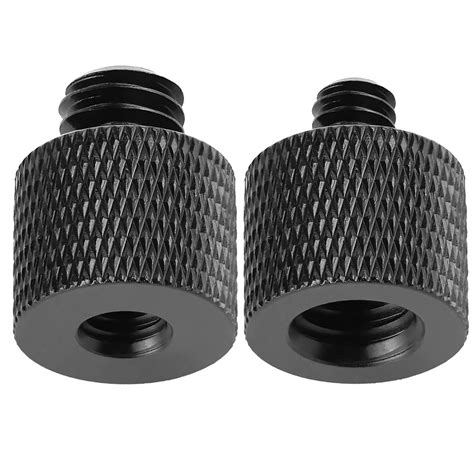Buy Silence Camera Screw Adapter Thread 1/4" Male to 3/8" Female and 3/ ...