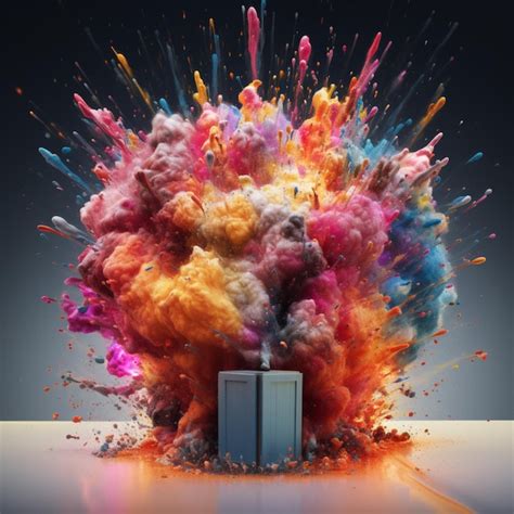 Image result for Exploding Paint Box