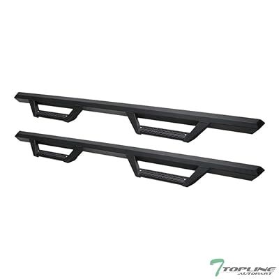 Topline Autopart Matte Black Hoop Drop Step Side India | Ubuy