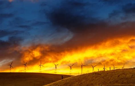 Wallpaper the sky, nature, windmills for mobile and desktop, section ...