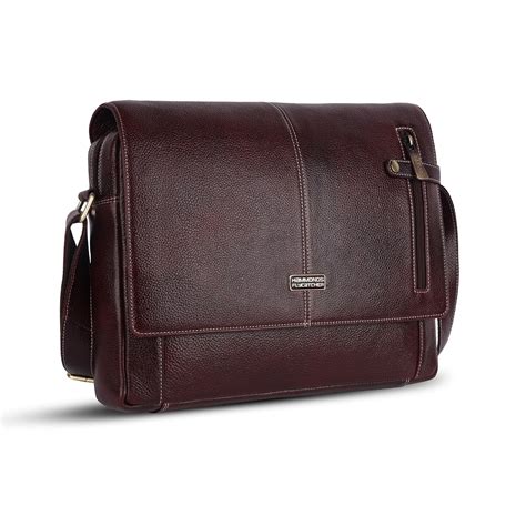 HAMMONDS FLYCATCHER Genuine Leather Office Bag for Men, Messenger ...