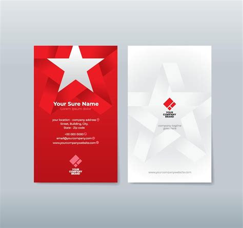 Star business card Images - Free Download on Freepik