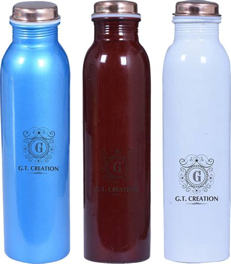 G.T CREATION Copper Water Bottle 1000 ml Bottle - Buy G.T CREATION ...