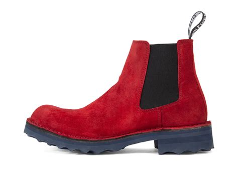 Newman - Red | Comfy Chelsea Boots | Fluevog Shoes