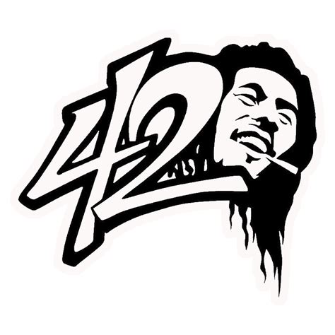 420 Bob Marley Premium Vinyl Stickers – stickerogy